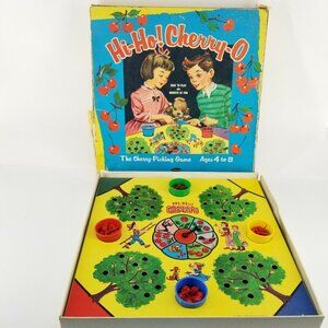 Vintage Whitman Hi-Ho Cherry-O The Cherry Picking Game 1960 First Edition Cherry
